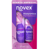 Shampoo e condicionador Novex Hialurônico PowerMax Harmonização capilar