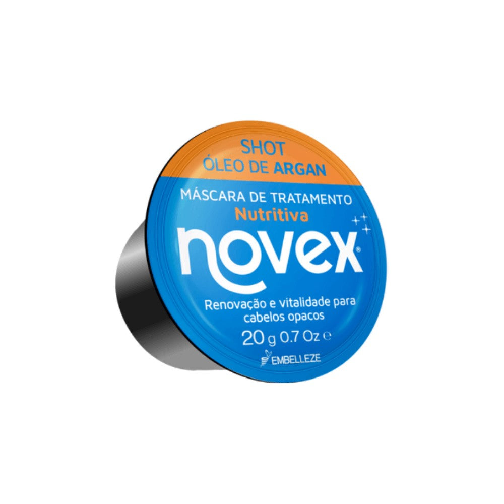 Máscara de Tratamento Novex Shot Óleo de Argan