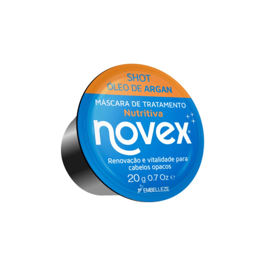 Máscara de Tratamento Novex Shot Óleo de Argan