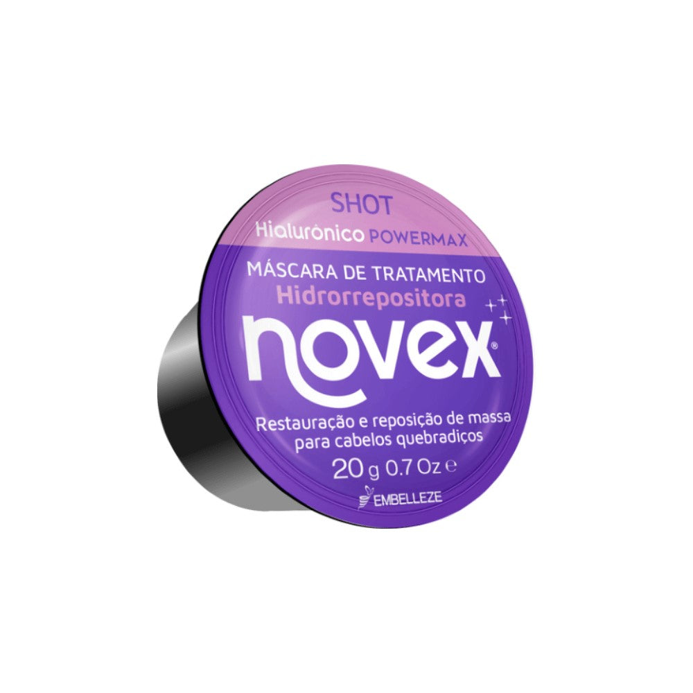 Máscara de Tratamento Novex Shot Hialurônico PowerMax