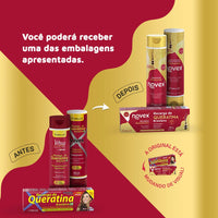 Condicionador Novex Reconstrutor Recarga de Queratina Brasileira