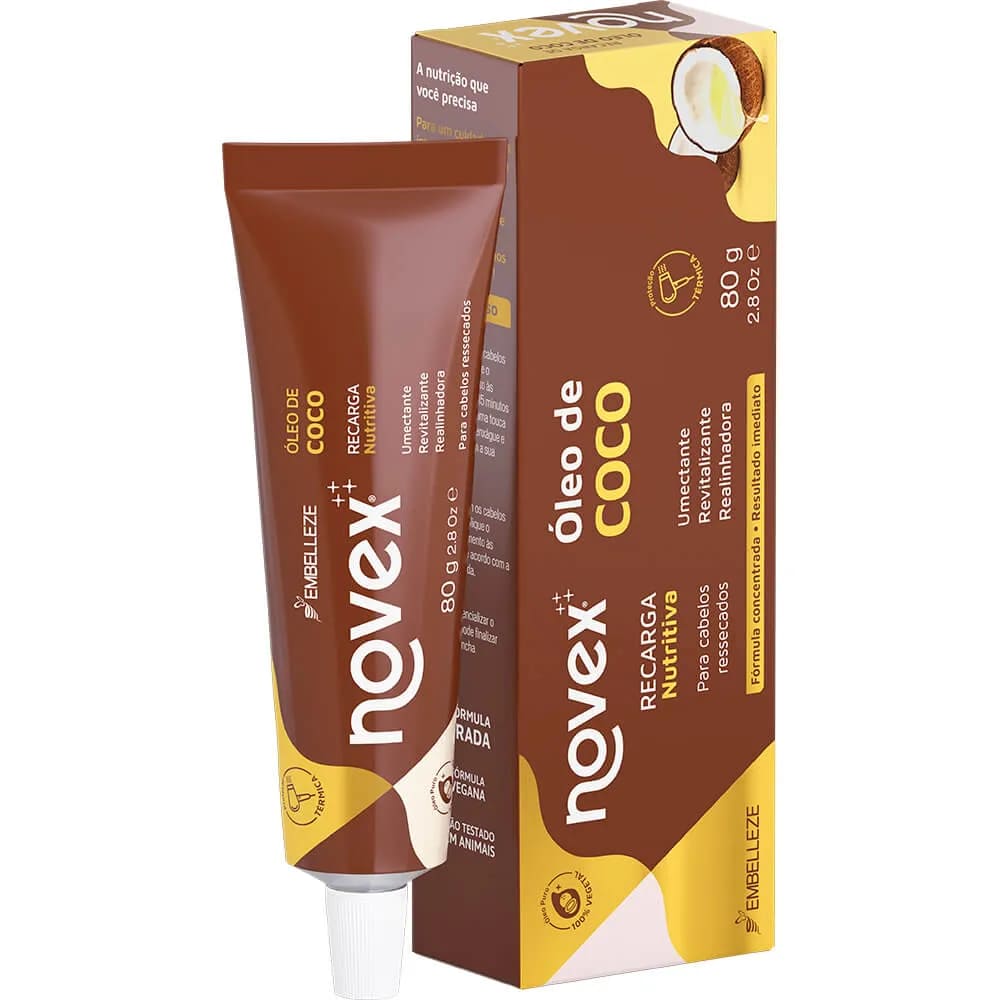 Máscara de Hidratação Novex Recarga Nutritiva Óleo de Coco
