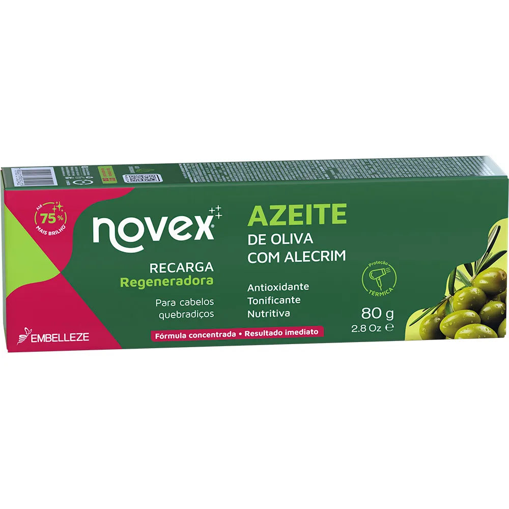 Máscara de Hidratação Novex Recarga Azeite de Oliva e Alecrim