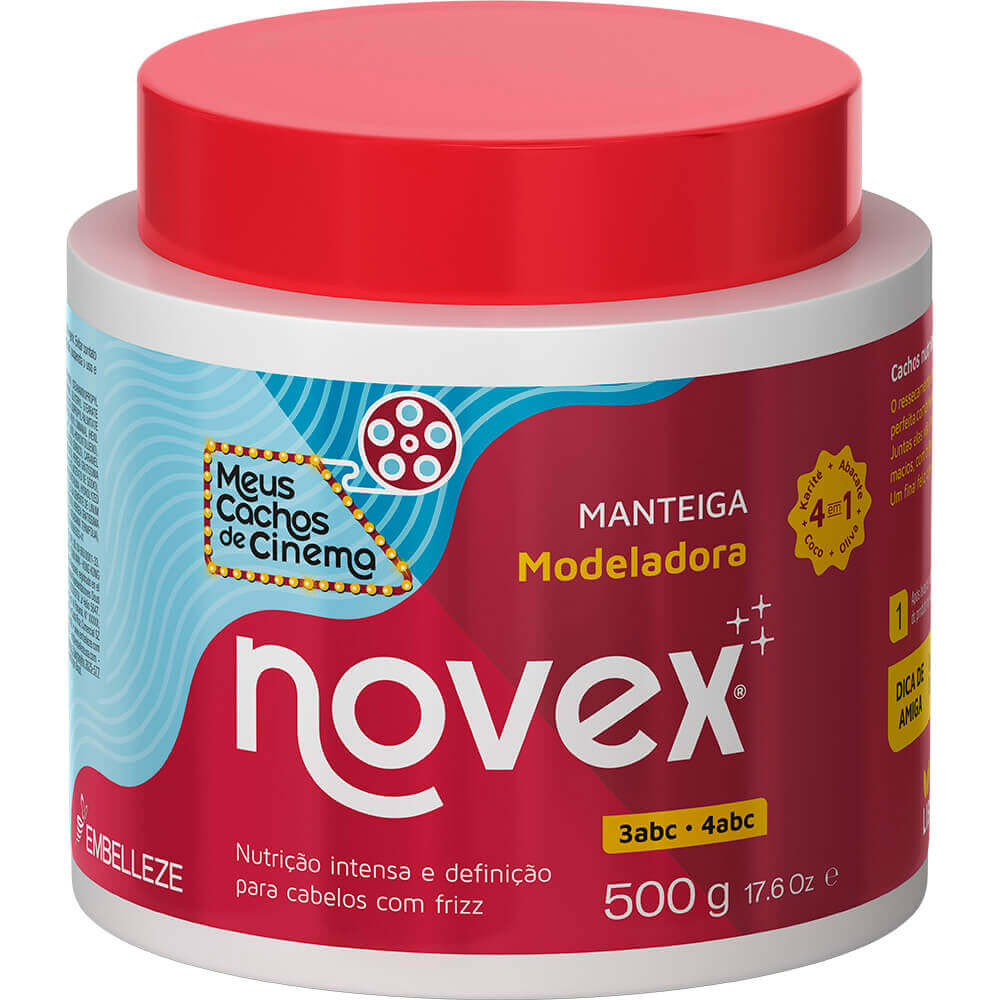 Manteiga Modeladora Novex Meus Cachos de Cinema Manteiga