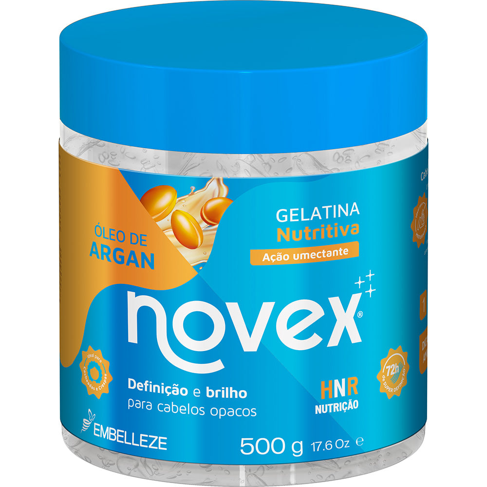 Gelatina Novex Óleo de Argan Nutritiva
