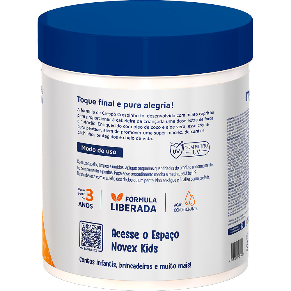 Creme para Pentear Antinó Novex Crespo e Crespinho