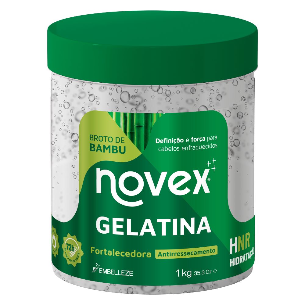 Gelatina Novex Broto de Bambu Fortalecedora