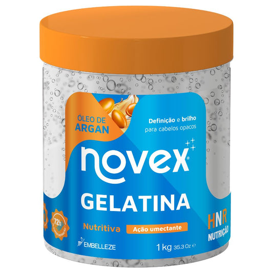 Gelatina Novex Óleo de Argan Nutritiva – Embelleze