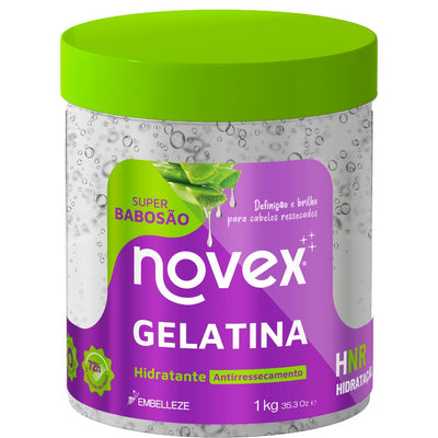 Gelatina Novex Super Babosão Hidratante