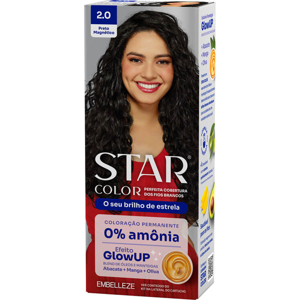 Tinta De Cabelo Star Color Preto Magnetico 2.0