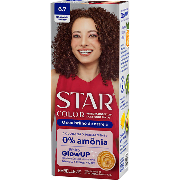 Tinta De Cabelo Star Color Chocolate Intenso 6.7