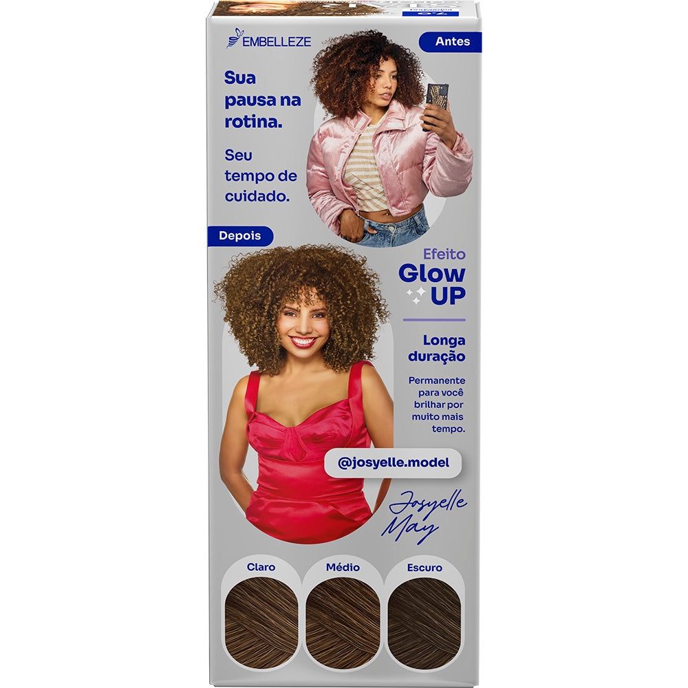 Tinta de Cabelo StarColor Louro Impecável 7.0