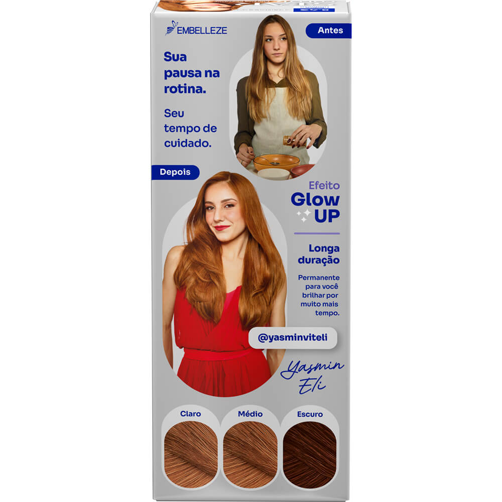 Tinta De Cabelo Star Color Cobre Luminoso 8.43