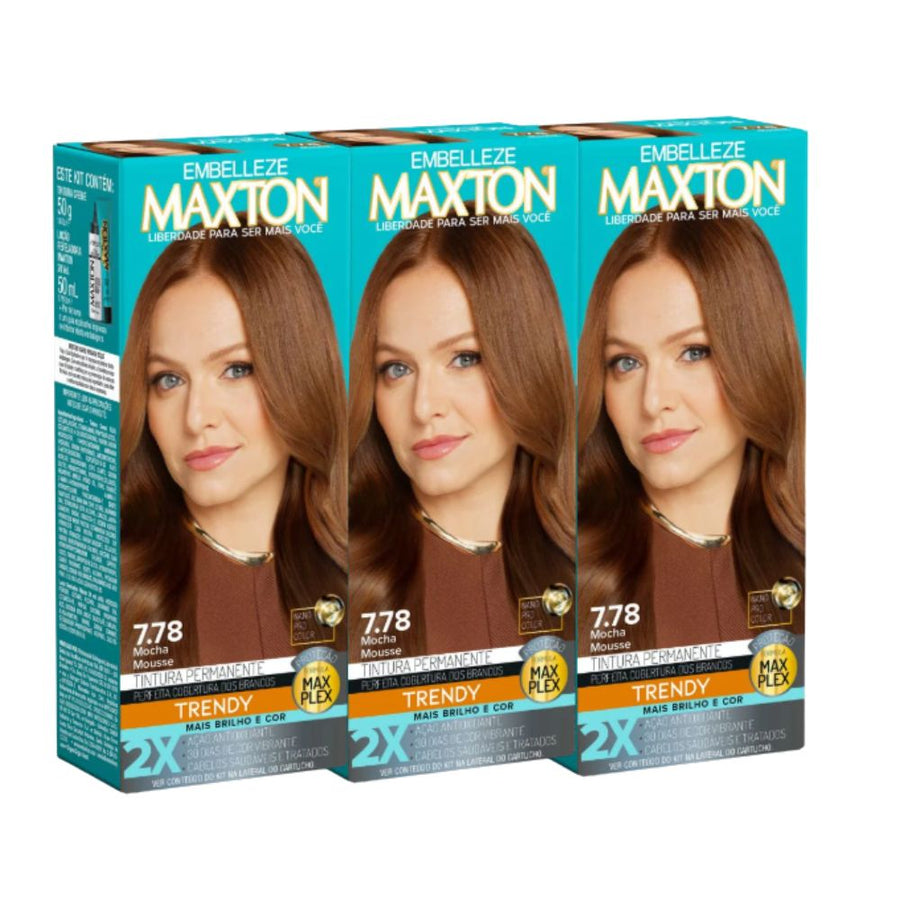 Kit 3 Maxton Mocha 7.78