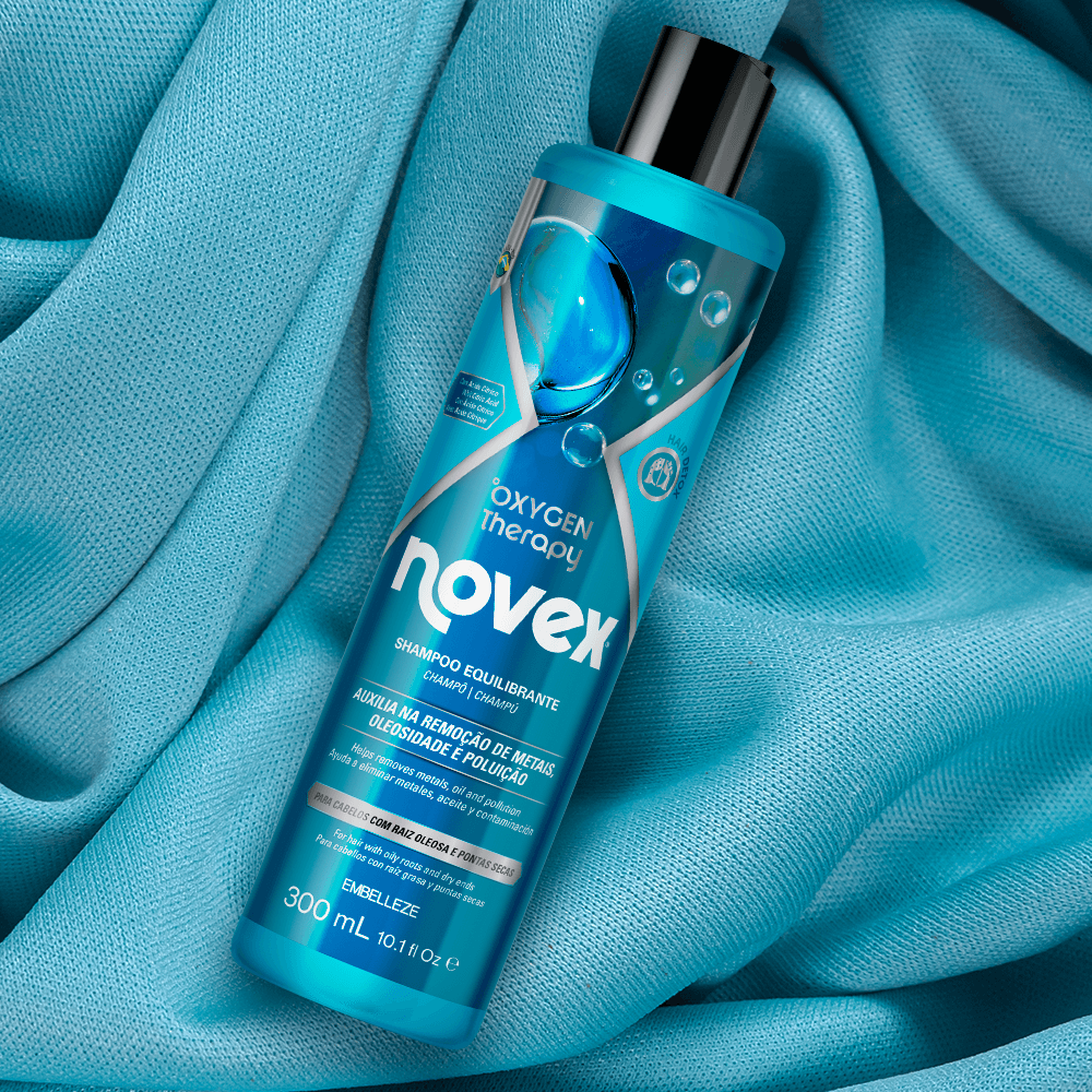 Shampoo Equilibrante Novex Oxygen Therapy – Embelleze