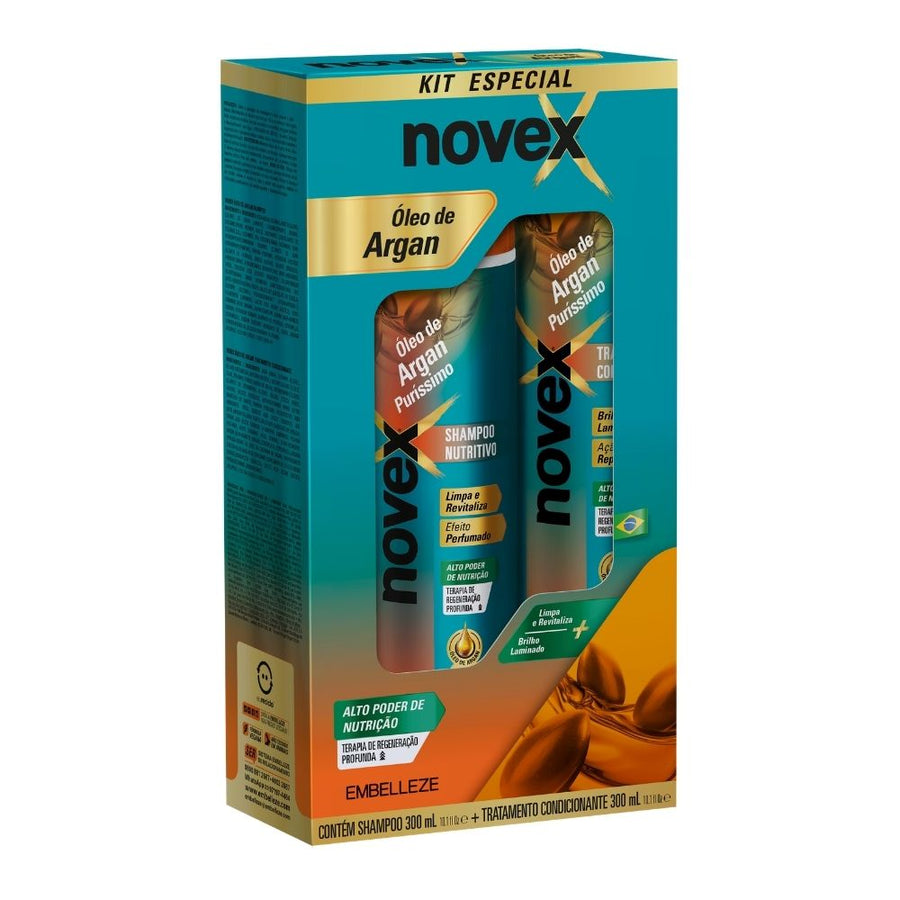 Shampoo e Condicionador Novex Óleo de Argan