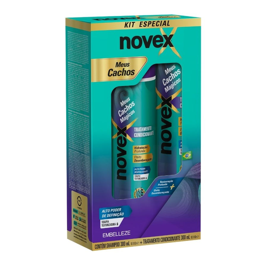 Shampoo e Condicionador Novex Meus Cachos Mágicos