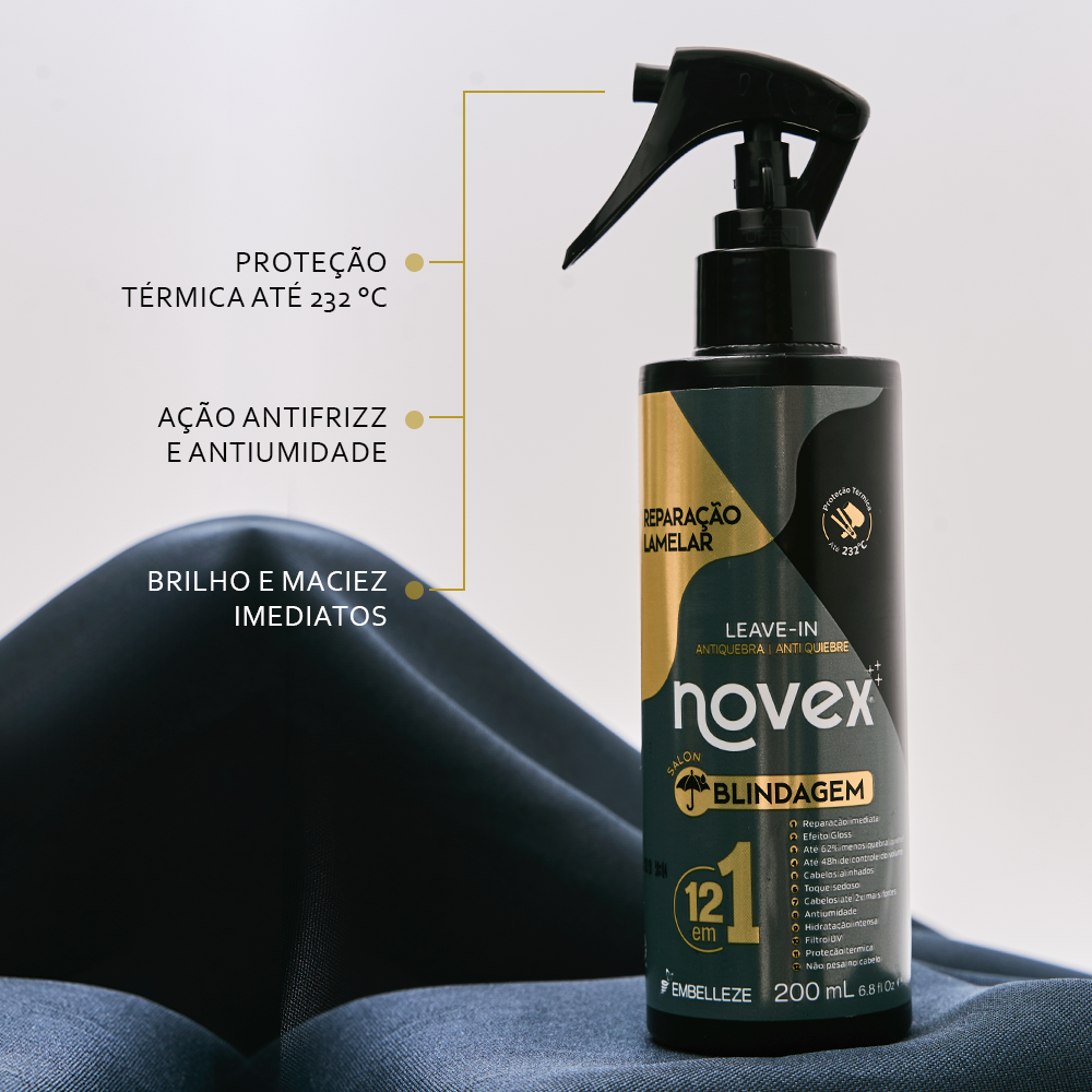 Leave-In Novex Salon Blindagem 12 em 1