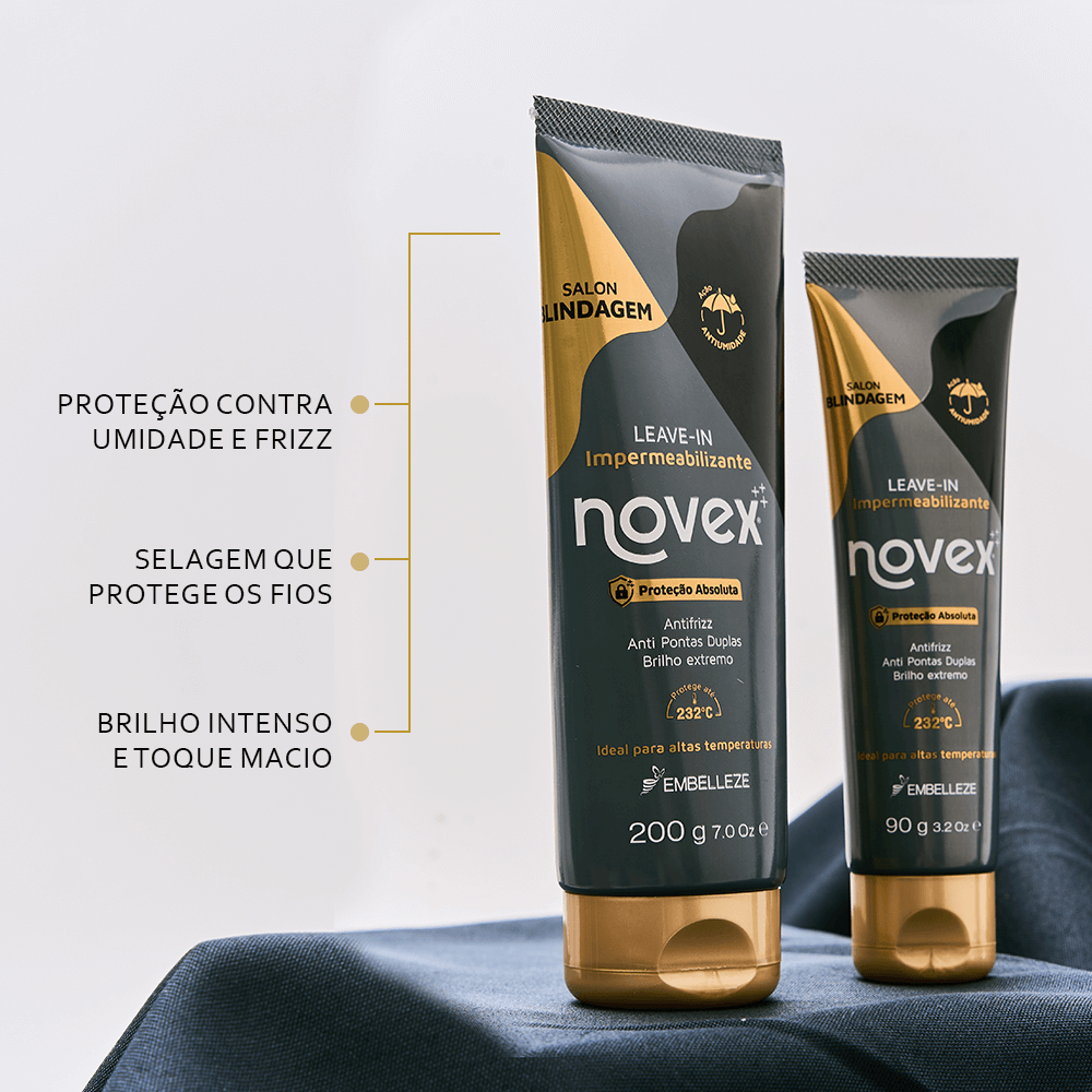 Leave-In Impermeabilizante Novex Salon Blindagem