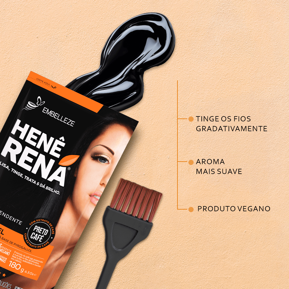 Henê Rená Preto Café 180g