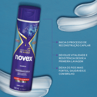 Kit Premium Novex Reposição de Massa Shampoo+Recarga