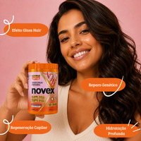 Kit 2 Tratamento Novex Reposição de Massa + PDRN DNA de Salmão 400g