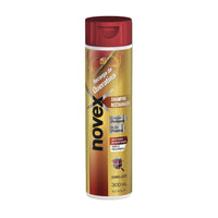 Shampoo Novex Hidratante Regenerador Recarga de Queratina Brasileira