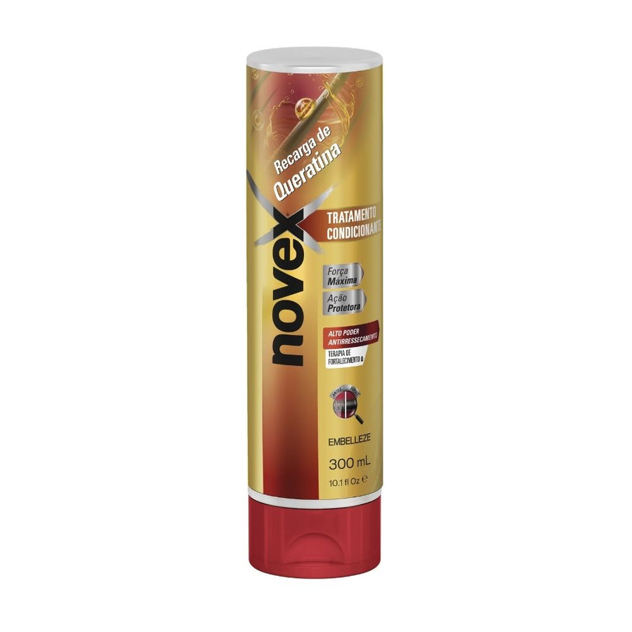 Condicionador Novex Reconstrutor Recarga de Queratina Brasileira