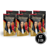 Kit 6 Henê Pelúcia Gel Queratina Pouch