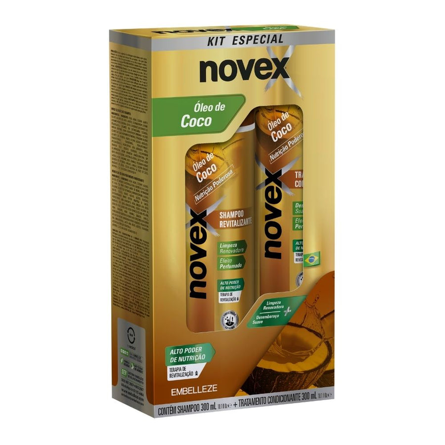 Shampoo e Condicionador Novex Óleo de Coco