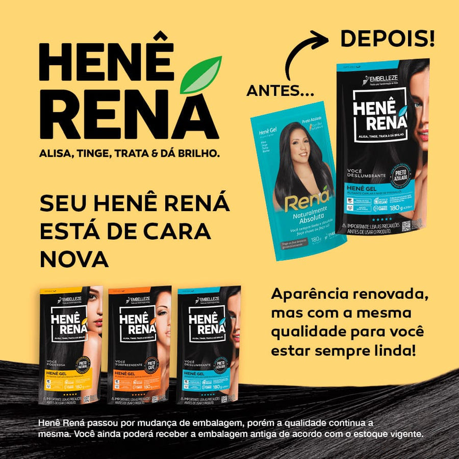 Henê Pelúcia: Alisamento Natural com Brilho e Nutrição – Embelleze