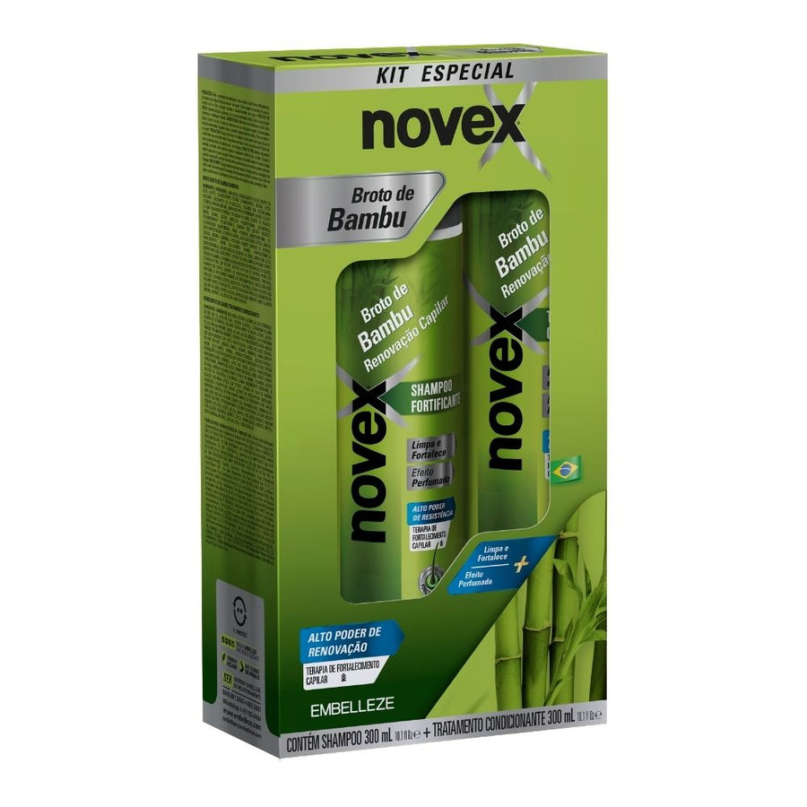 Shampoo e Condicionador Novex Broto de Bambu