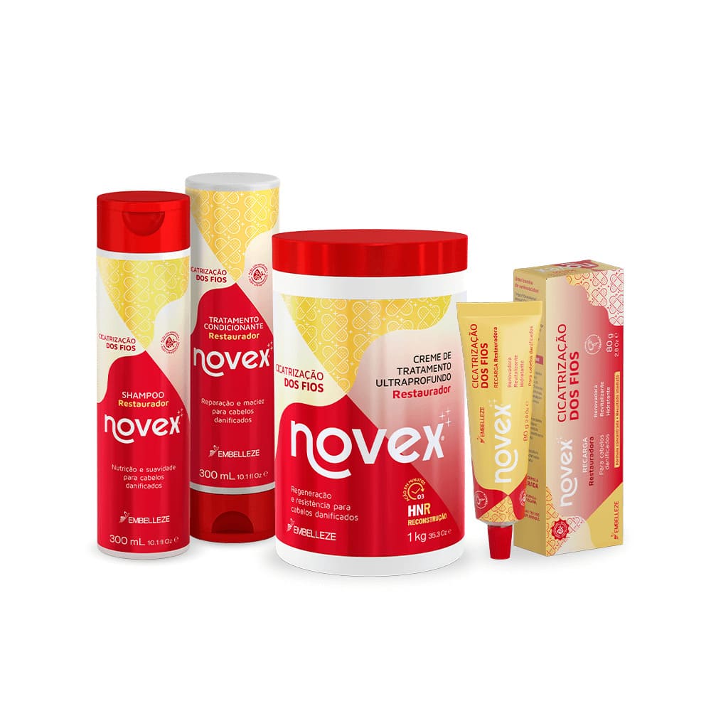 Kit Novex Recarga Cicatrização dos Fios