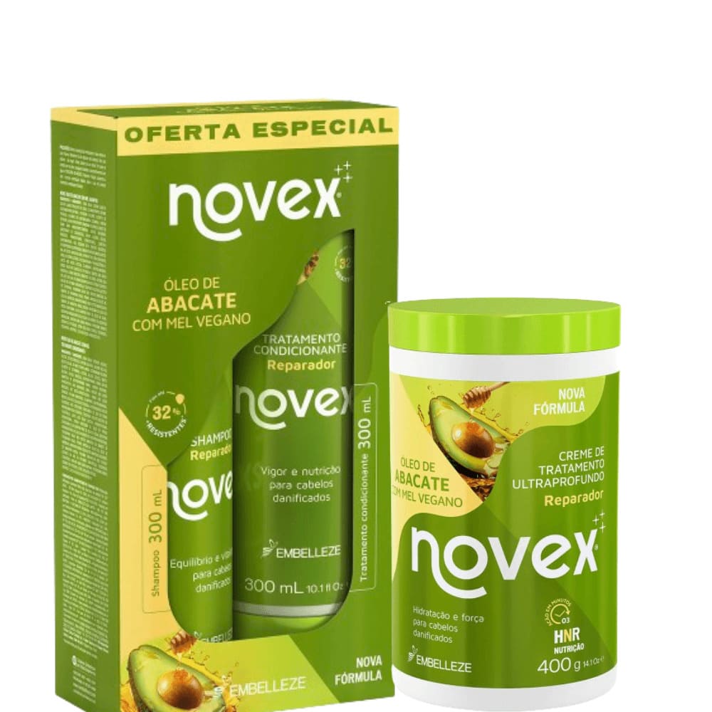 Kit Novex Óleo de Abacate