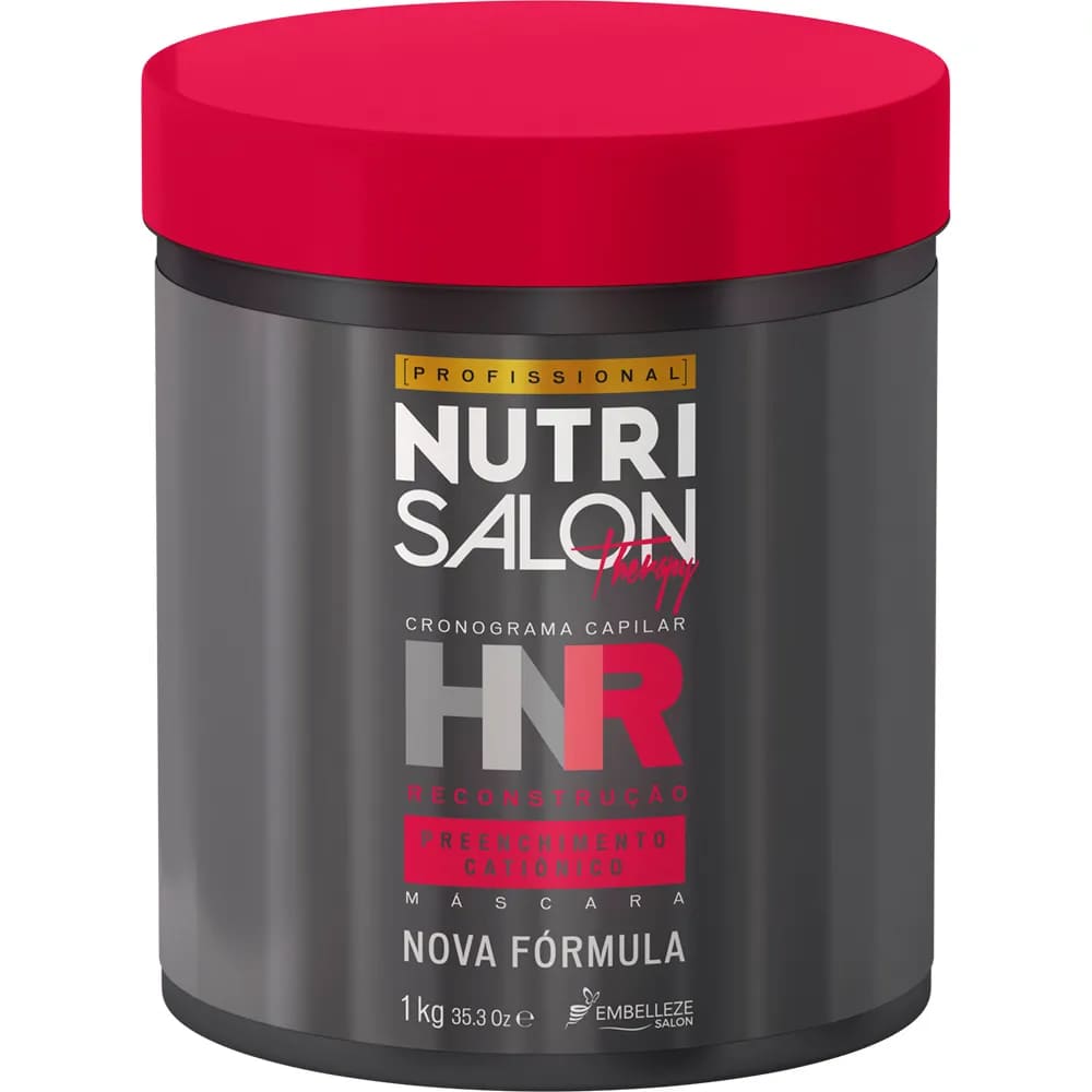 Kit Cronograma Capilar HNR Máscara Profissional Nutrisalon Therapy