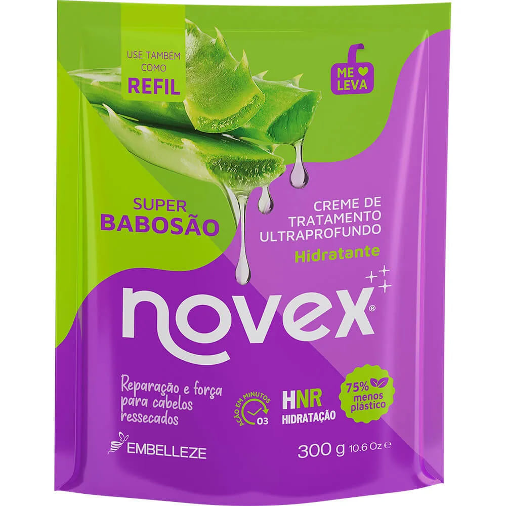 Kit de Tratamento Novex Refil Super Babosão
