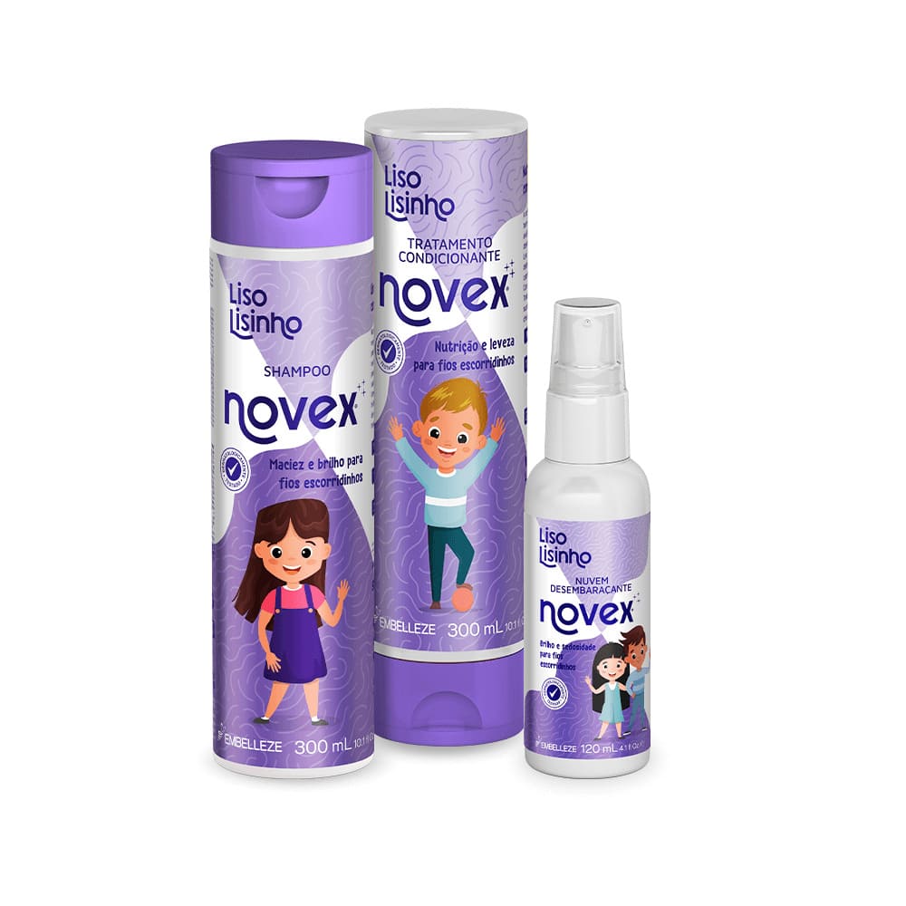 Kit Novex Liso Lisinho
