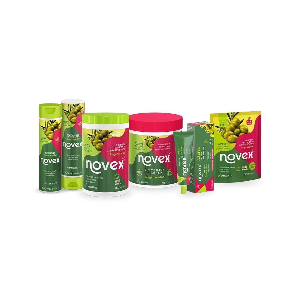 Kit Novex Azeite de Oliva e Alecrim Família Completa
