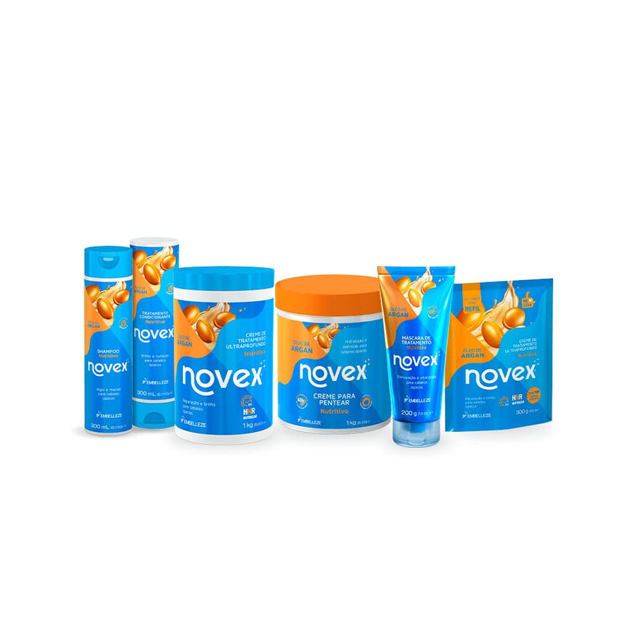 Kit Novex Óleo de Argan Família Completa