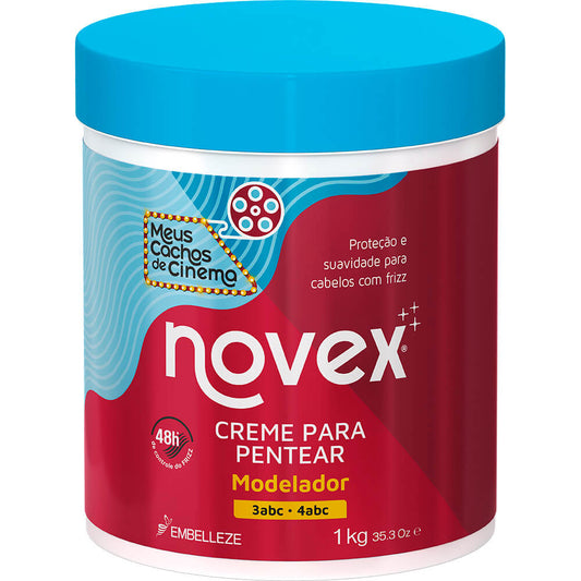 Kit Novex Finalização Capilar Gelatina e Creme Para Pentear