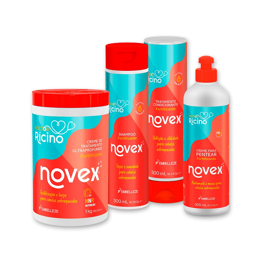Kit Novex Doctor Rícino