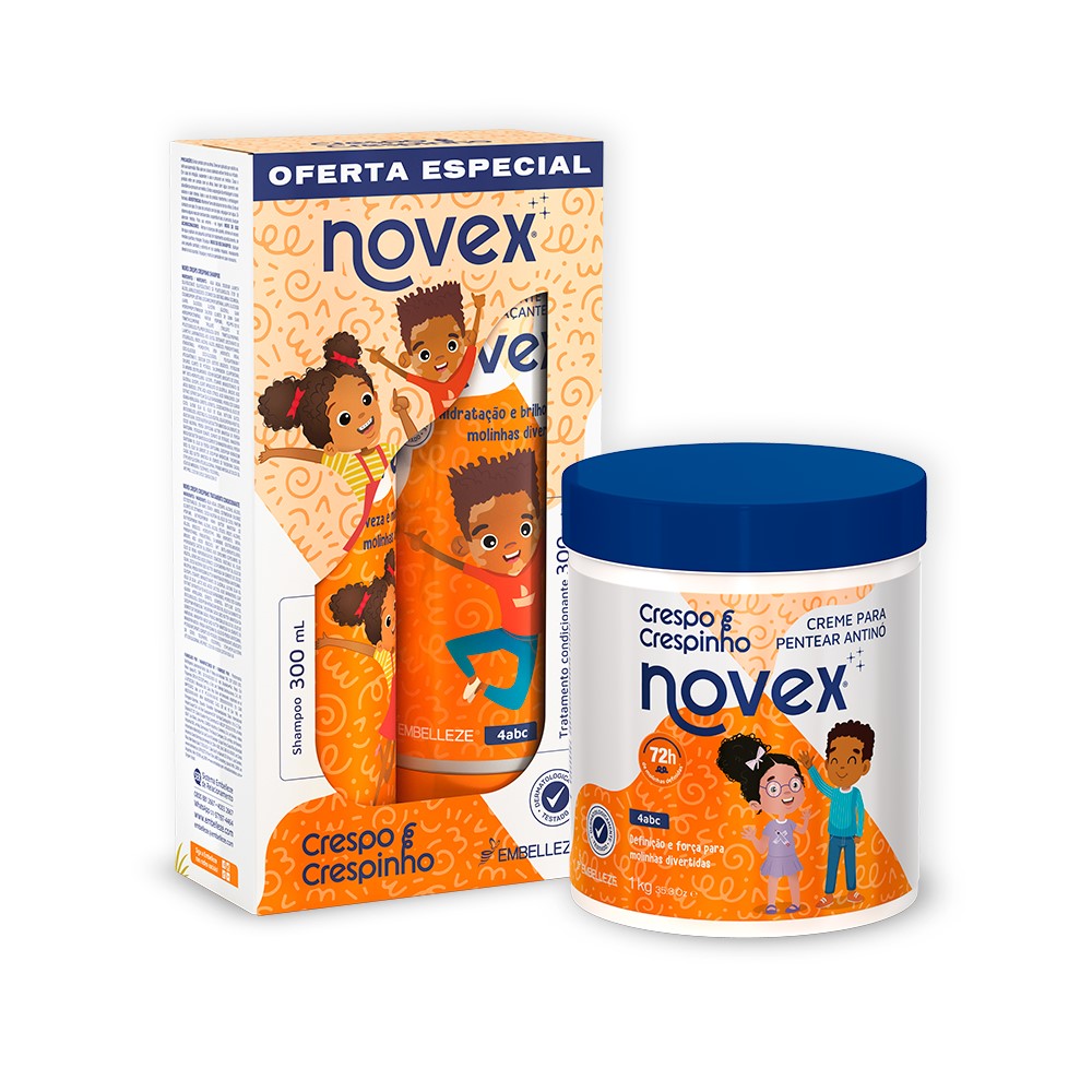 Kit Novex Meus Crespinho Dia a Dia