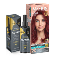 Kit Cor Radiante Maxton Delícias Vermelho Morango