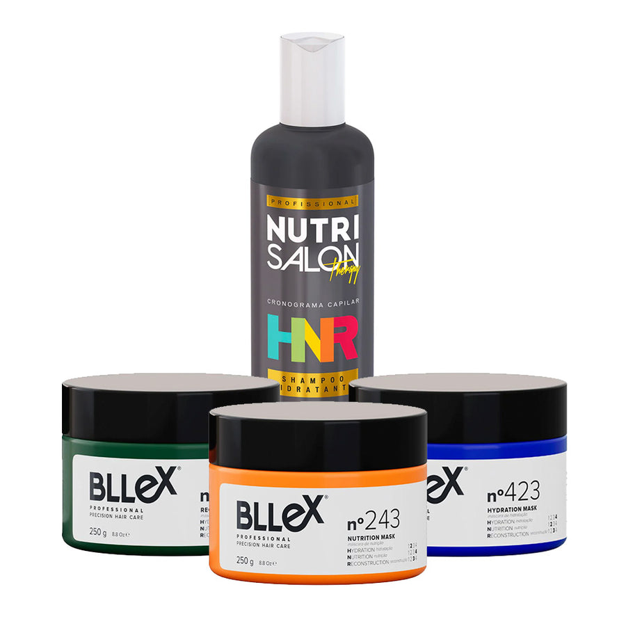 Kit Bllex Cronograma Capilar HNR