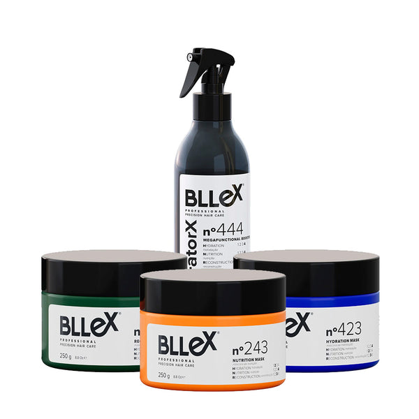 Kit Bllex HNR Cronograma Capilar + Fator X