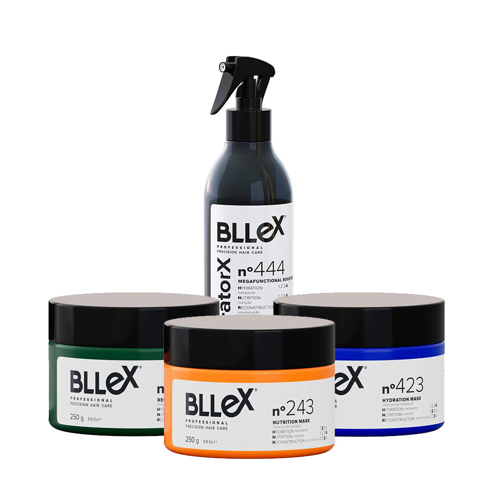 Kit Bllex HNR Cronograma Capilar + Fator X