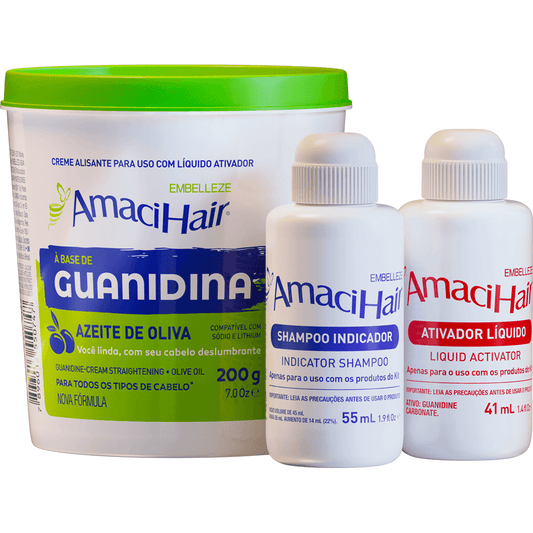 Creme Alisante AmaciHair Azeite de Oliva