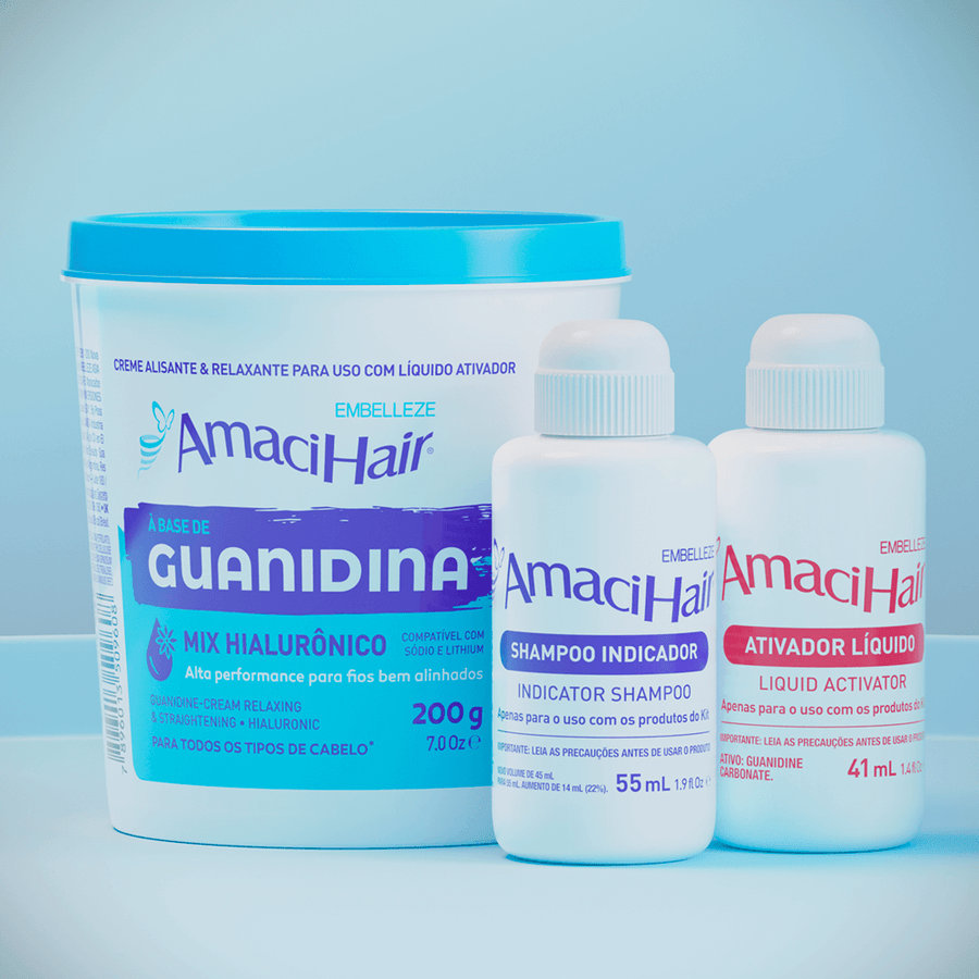 Creme Alisante e Relaxante AmaciHair Mix Hialurônico