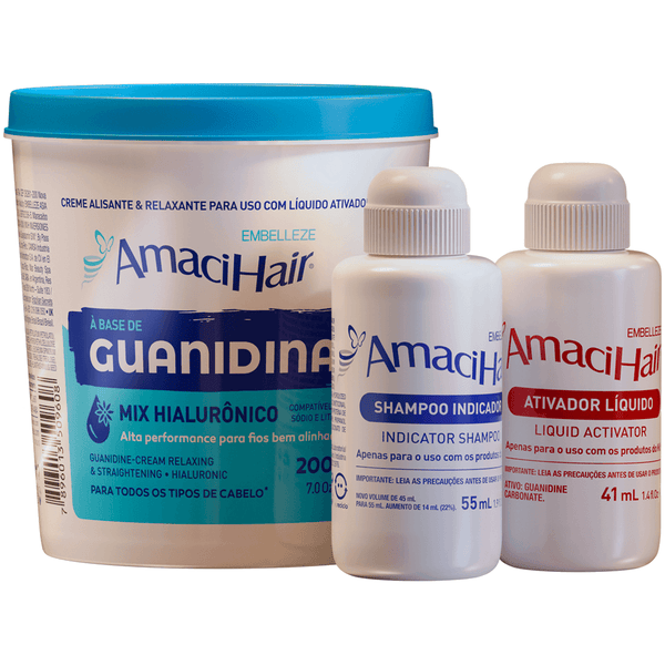 Creme Alisante e Relaxante AmaciHair Mix Hialurônico