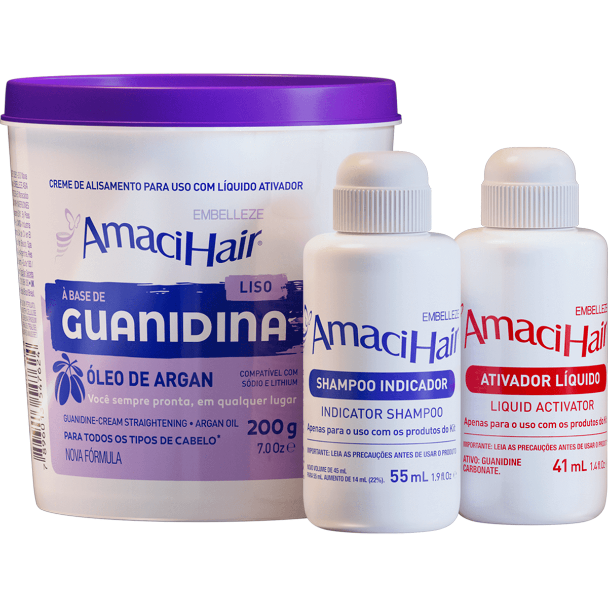 Creme Alisante AmaciHair Liso